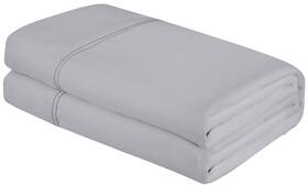 Royale Linens 011342259070 Queen Size Flat Sheet Only - Brushed 1800 Microfiber Ultra Soft And Breathabl