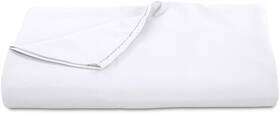 Royale Linens 011342284201 300 Thread Count 100% Long Staple Combed Cotton Flat Sheet - Super Soft Top