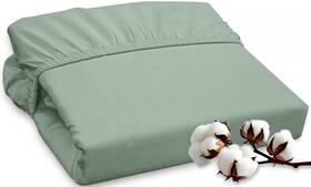 Royale Linens 011342303629 300 Thread Count 100% Long Staple Combed Queen Sage Green