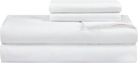 Royale Linens 011342306422 300 Thread Count 100% Long Staple Combed Cotton Stripe Sheet Set Royale Linens 011342306422 300 Thread Count 100% Long Staple Combed Cotton Stripe Sheet Set
