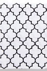 Rrr5 Roberta Roller Rabbit Black White Moroccan Print Magik Fitted Sheet