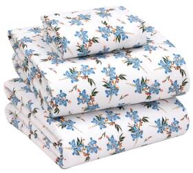Ruvanti 810141350274 Flannel Sheets Twin Xl Size - 100% Cotton Double Brushed Sheet Sets Ruvanti 810141350274 Flannel Sheets Twin Xl Size - 100% Cotton Double Brushed Sheet Sets