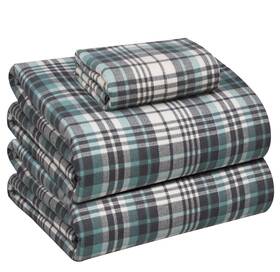 Ruvanti 810159792721 Flannel Sheets Twin Xl Size - 100% Cotton Double Brushed Sheet Sets