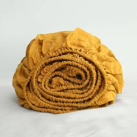 S Victory Symbol B09pnc2k2q 100 Organic Linen Fitted Sheetfrench Bedding 16 Inch