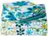 S37105 Spirit Linen Inc Hotel 5th Ave King Sheet Set 6 Piece Printed Blue Green Luxurious Bedding 4 Pillowcases 7101695337105