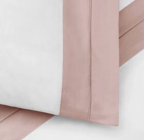 Sabana 606454199625 Home Dora Luxury Duvet Cover - King White/ Pink
