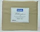 Sateen100 Thread Set-380 Brielle Sheet Count Home Cotton Taupe -queen Bedroom