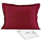 Satincase-wineredqueen1 Yanibest Zimasilk Mulberry Silk Pillowcase For Hair And 6971060117660