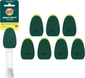 Scotch-brite 638060928820 Dishwand Kit And Heavy Duty Refills - 1 7 Scotch-brite 638060928820 Dishwand Kit And Heavy Duty Refills - 1 7