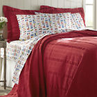 Wx106 Seersucker Twin Red Free Orvis Bedspread Year 82 "wx106 " Ship Cotton 100