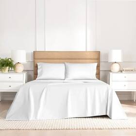 Serene Sleep 191790065352 Cool Comfort 1000-thread Count White 4-pc. Sheet Set Size King