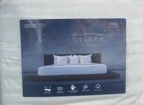 Serene Sleep 191790068834 Ivory 1000 Thread Count 4-pc. Sheet Set King