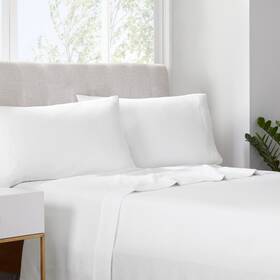 Serta 081806613434 Simply Clean Super Soft Hypoallergenic Stain Resistant Deep Pocket 3 Pieces S