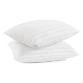 1647211 Serta Wonftt Go Flat King Size Set Of 2 Down Alternative Bed White