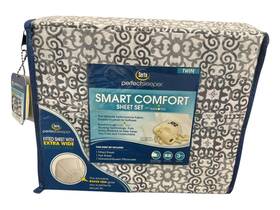 17070310 Serta Perfect Sleeper Smart Comfort 3 Piece Sheet Set With Nanotex Twin 17070310 Serta Perfect Sleeper Smart Comfort 3 Piece Sheet Set With Nanotex Twin