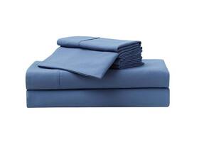 28127902742 Serta So Soft 4-piece Navy Sheet Set King