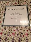 188963 Set Evie 4 Sheet Ashley Laura Queen Floral Cotton 100 Nip Red Pc