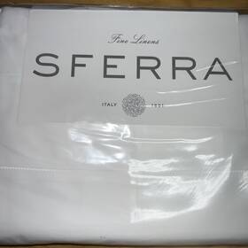 Sferra 780870078827 Matera Sheet Set Full - White Nwt Sferra 780870078827 Matera Sheet Set Full - White Nwt