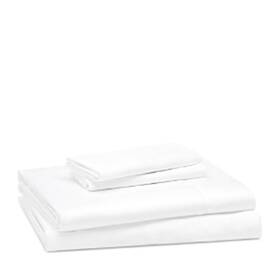 Sferra 780870078858 Matera Sheet Set California King 105in X 114in White Extra Long Sateen