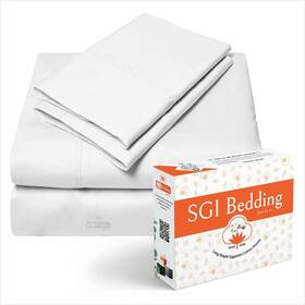 Sgi-rv-c10-chld-003 Sgi Bedding Fba 500 Tc 100% Egyptian Cotton Bed Sheets Luxurious Soft For Premium Hotel