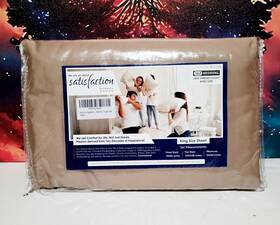 X001lnnw79 Sgi Bedding 1000 Thread Count 100% Egyptian Cotton King Bed Sheets Light Brown