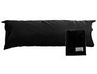 1109 Sh Darware Cotton Body Pillow Case Cover Black Inches 651174986302