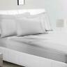 Sh-is-1962019 Cotton Pieces Sheet Set Thread Count Light Grey Solid Sh-is-1962019 Cotton Pieces Sheet Set Thread Count Light Grey Solid