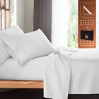 Sh.mhes-2 Sheet Set Size White Solid Thread Count Cotton Deep Pcs