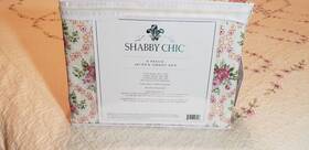 Shabby Chic 790618096761 Rachel Ashwell Queen Sheet Set Stripe Pink Roses Cream Multi 6 Piece