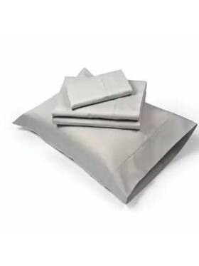 71332104200aqt Sharper Image Gray Solid 1000 Thread Count King Sheet Set