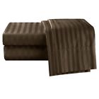 Greg400 Sheet Dobby Thread 100 Set Count Queen Silver Sateen Cotton Stripe Size