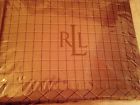 Sheet Explorer Vintage Windowpane King Ralph Flat Lauren Camel