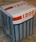 Sheet Izod 4p Quality Golf 1st Flannel Print Blue Set King Stripe