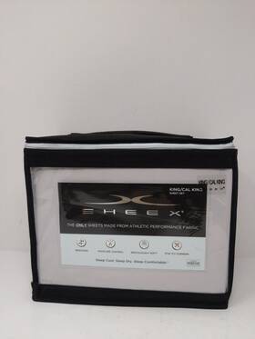 Sheex 813417010124 Active Comfort Sheet Set Ultra-soft Performance Fabric King/california