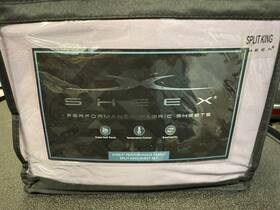Sheex 813417016706 Original Performance Sheet Set - Lavender / Split King Sheex 813417016706 Original Performance Sheet Set - Lavender / Split King