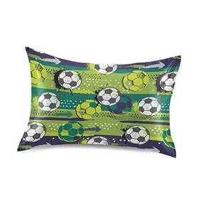 G300254577p567c603s1214 Shian Ti Soccer Ball Pillow Covers Silk Pillowcase For Hair And Skin Soft S26x20in 019 G300254577p567c603s1214 Shian Ti Soccer Ball Pillow Covers Silk Pillowcase For Hair And Skin Soft S26x20in 019