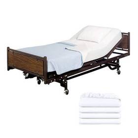 Shopbedding 717471910096 4 Pack Fitted Hospital Bed Sheets - Cotton Rich Soft Knitted Jersey Sheet 36 X 8 Shopbedding 717471910096 4 Pack Fitted Hospital Bed Sheets - Cotton Rich Soft Knitted Jersey Sheet 36 X 8