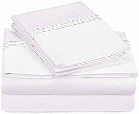 Shreem Linen 417235762681 Full Bed Sheets Set -4 Piece Hotel Sheets-deep Pocket Sheets-microfi