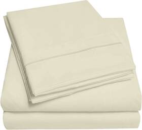 Shreem Linen 417235763183 Bed Sheets Set Extra Soft Luxury King Size With 15-inch Deep Pocket Shreem Linen 417235763183 Bed Sheets Set Extra Soft Luxury King Size With 15-inch Deep Pocket