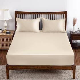 B0c2c6fnn3 Shunjie.home Bamboo Viscose Fitted Sheet Twin Xl Size Only 400 Thread Count