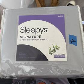 Signature 196789023580 New Sleepy S Queen Silky Smooth Sheet Set 4 Pc From Botanical Origins