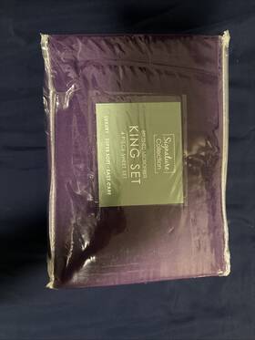 Sm3ssk Signature Collection King Size Brushed Microfiber 4 Piece Sheet Set White Sm3ssk Signature Collection King Size Brushed Microfiber 4 Piece Sheet Set White