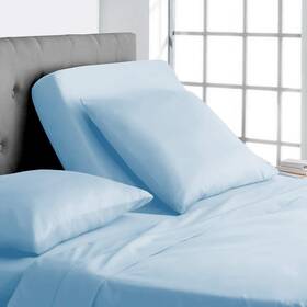 Bfhu-bnvj-njvn-nvj-njkn113 Silentnight Split Head Flex King Sheets Sets For 34 Inch Top Light Blue
