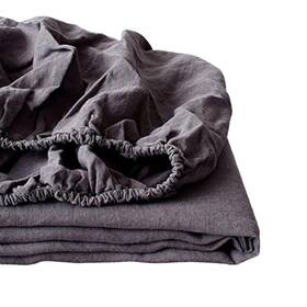B08bxdwjyk Simple&opulence Simpleopulence 100 Linen Fitted Sheet King1 Piece 14 Inch Deep