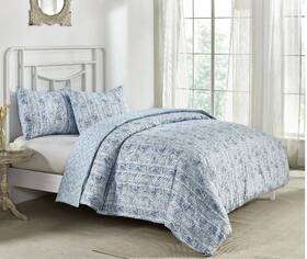 Simply Shabby Chic 081806743490 The Farmhouse Twin Sheet Set 100% Cotton