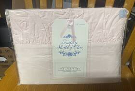 Simply Shabby Chic 490602401075 New Rachel Ashwell Blush Beauty Pink Ruffled Sheet Set Full Simply Shabby Chic 490602401075 New Rachel Ashwell Blush Beauty Pink Ruffled Sheet Set Full