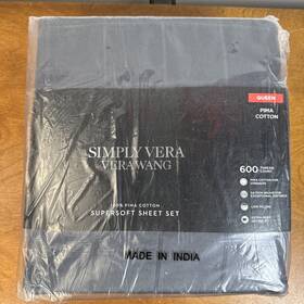 71svb6sdqn Simply Vera Verawang 600 Tc Supima Queen 4pc Sheet Set Indigo Blue Stripe Nwt 71svb6sdqn Simply Vera Verawang 600 Tc Supima Queen 4pc Sheet Set Indigo Blue Stripe Nwt