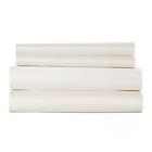 Single Ajour Frette Essentials 3 Pc Queen Sheet Set Ivory No Fitted V15 8052445004527