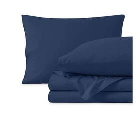 Sleep Mantra 850038581817 Full Premium 100% Organic Cotton Bed Sheet Set Soft And Cooling