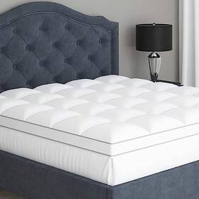 Smt-fgs-a005-a1-ac1us Sleep Mantra Mattress Topper Soft 100% Cotton Fabric - Full Size 2 Pack Smt-fgs-a005-a1-ac1us Sleep Mantra Mattress Topper Soft 100% Cotton Fabric - Full Size 2 Pack